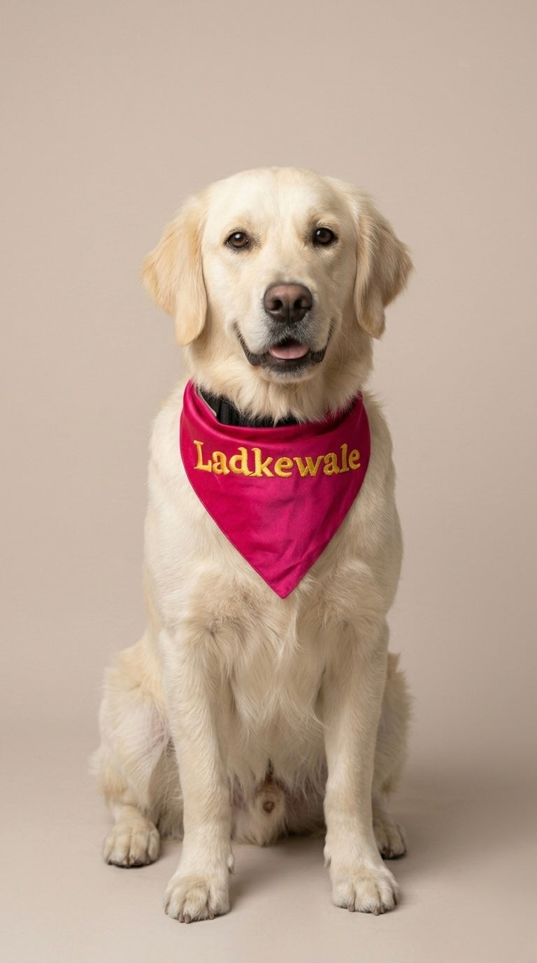 Pink Ladkiwale/ladkewale bandana