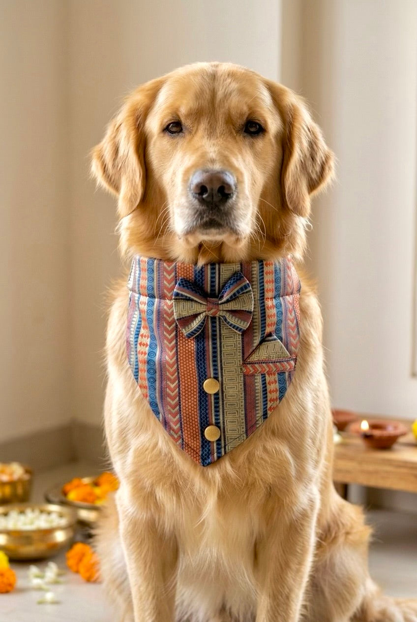 Ethnic Tuxedo Bandana