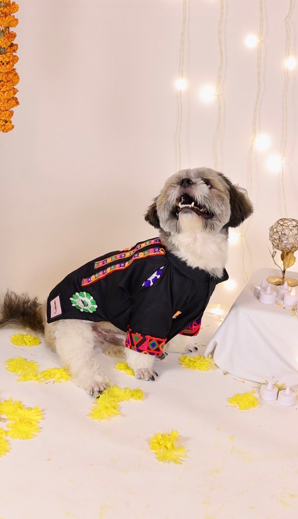 Black Banjara Kurta