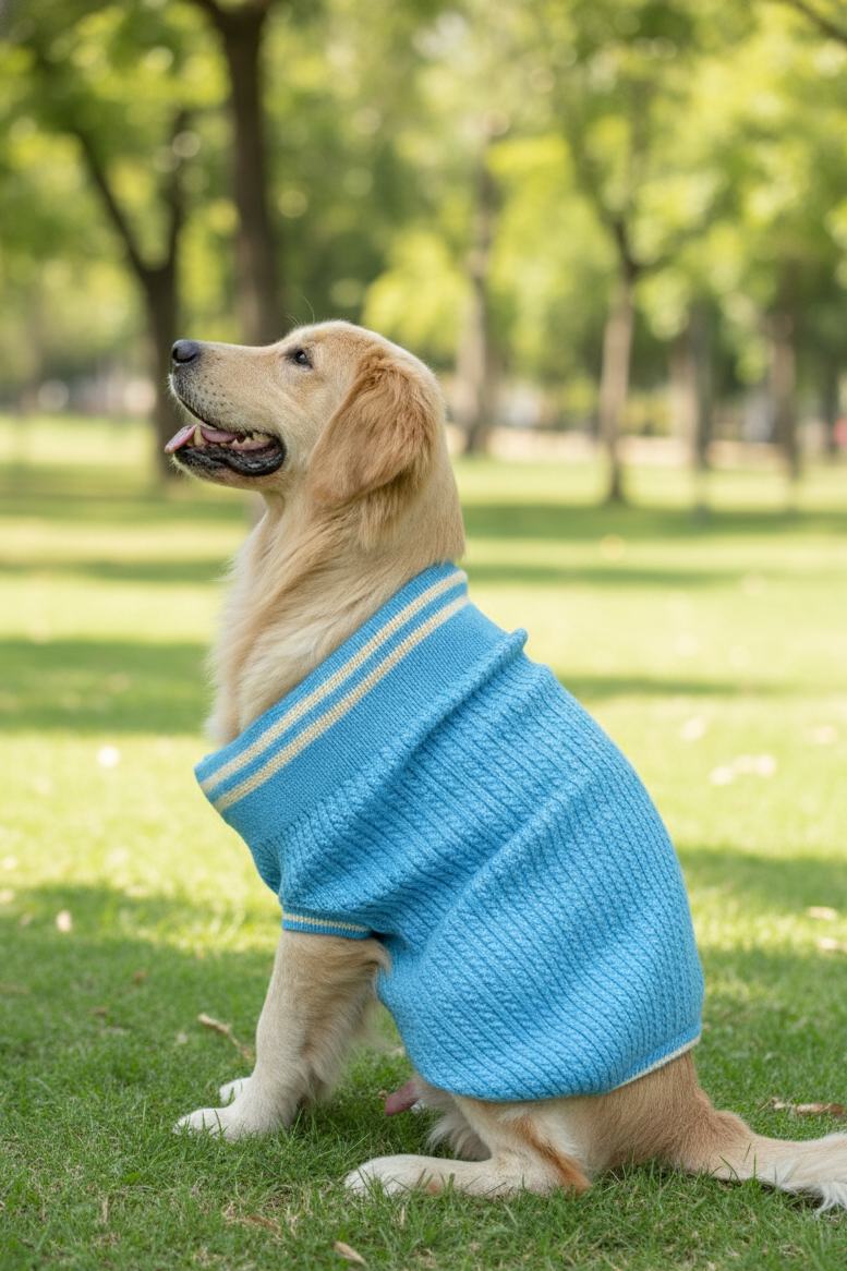 Old school cable knit sweater