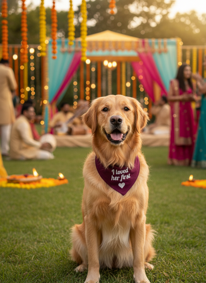Purple I loved her first bandana