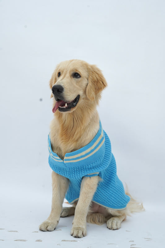 Old school cable knit sweater