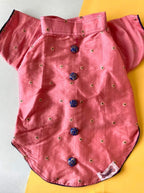 Pink Brocode Sherwani