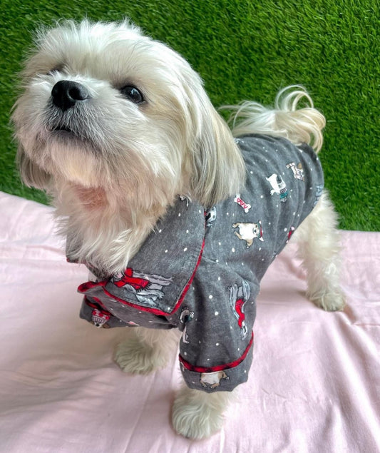 Puppy fleece shirt