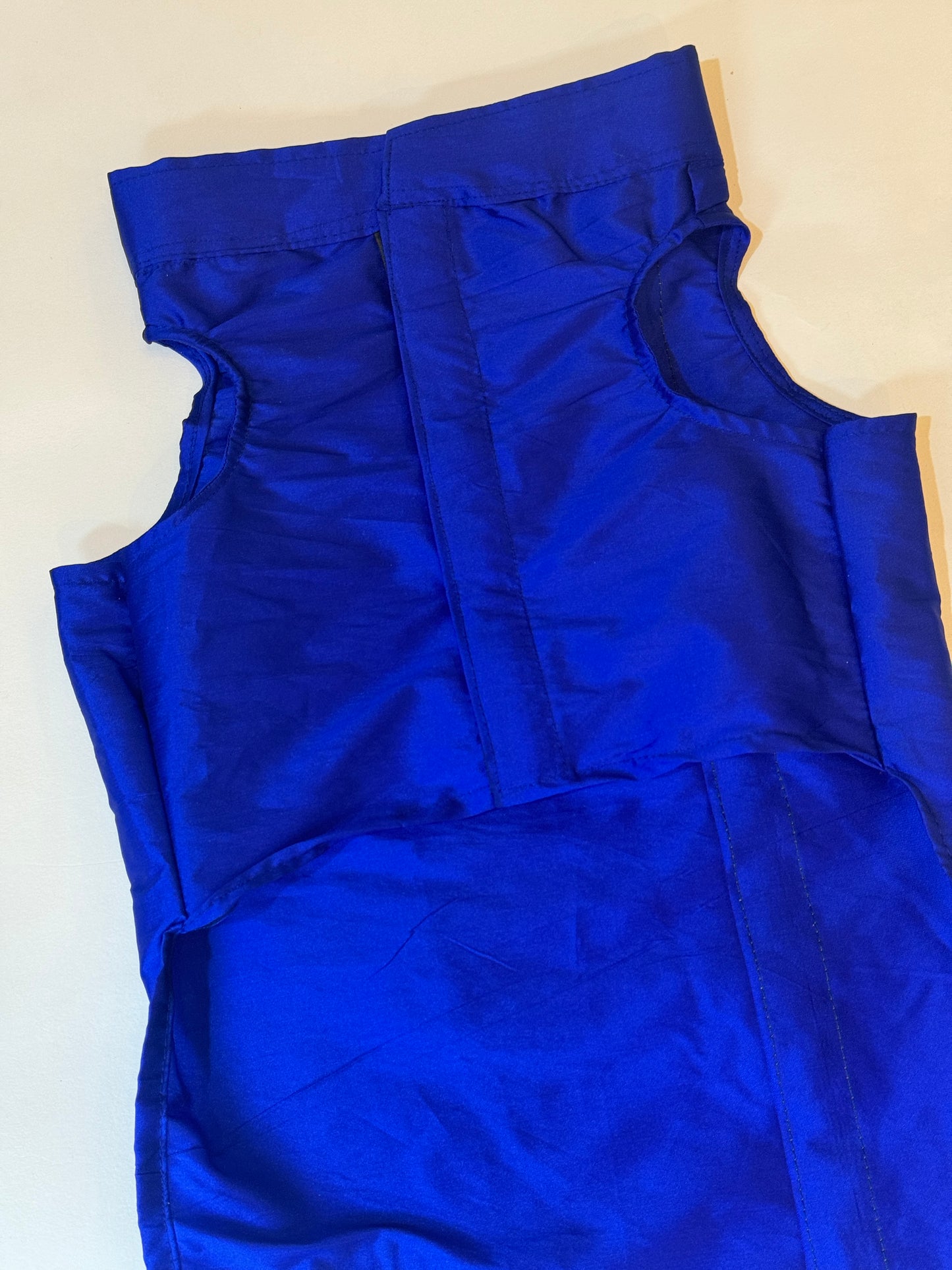 Blue Silk kurta