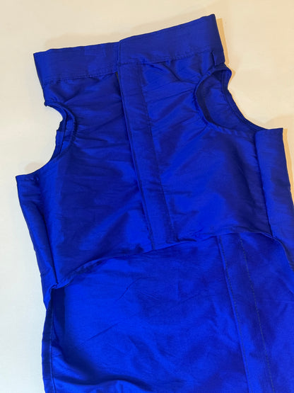 Blue Silk kurta