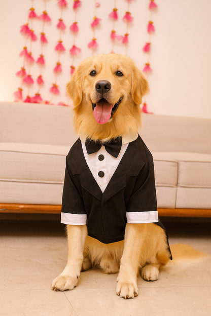 Black Tuxedo Shirt