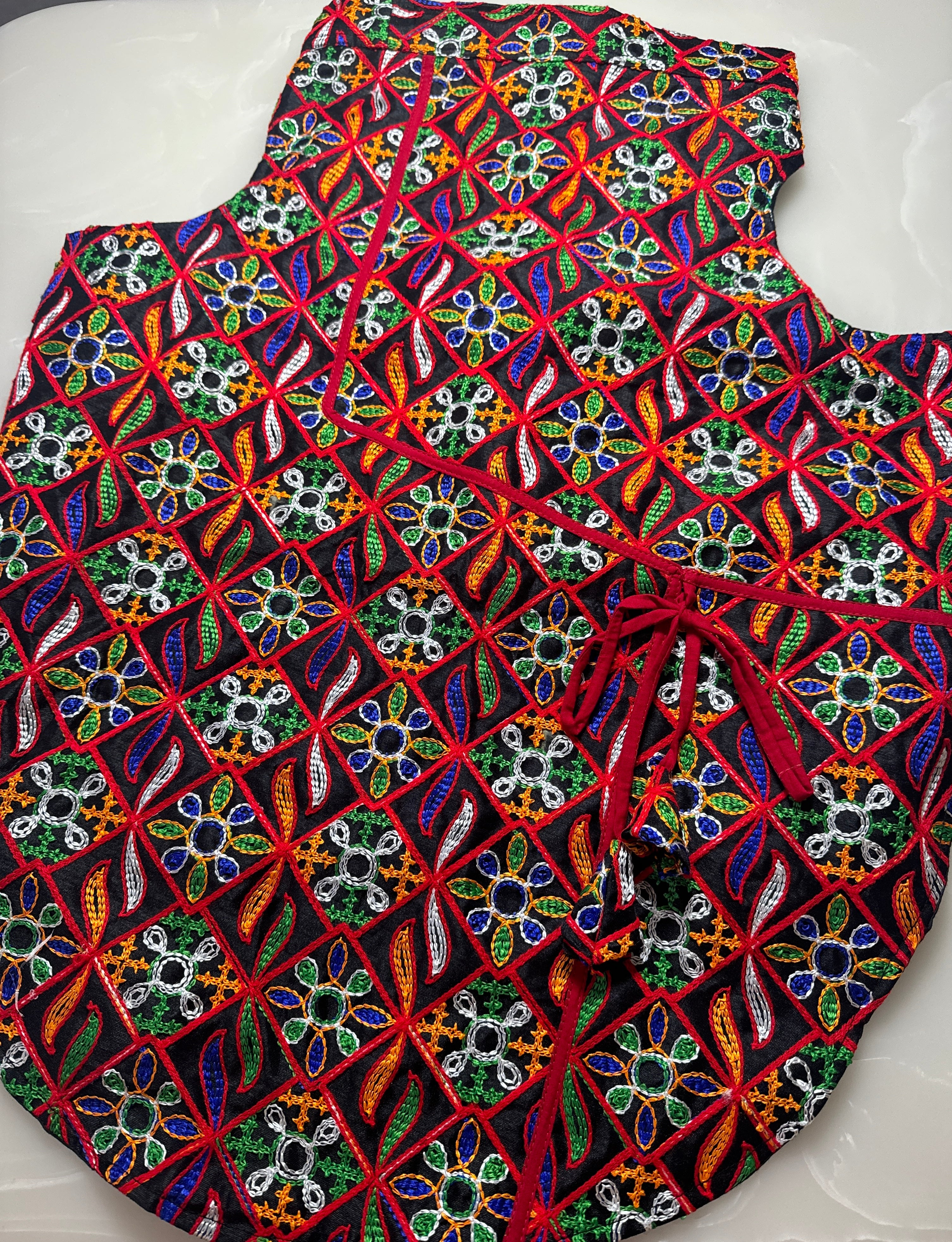 Gujarati Black bandhgala