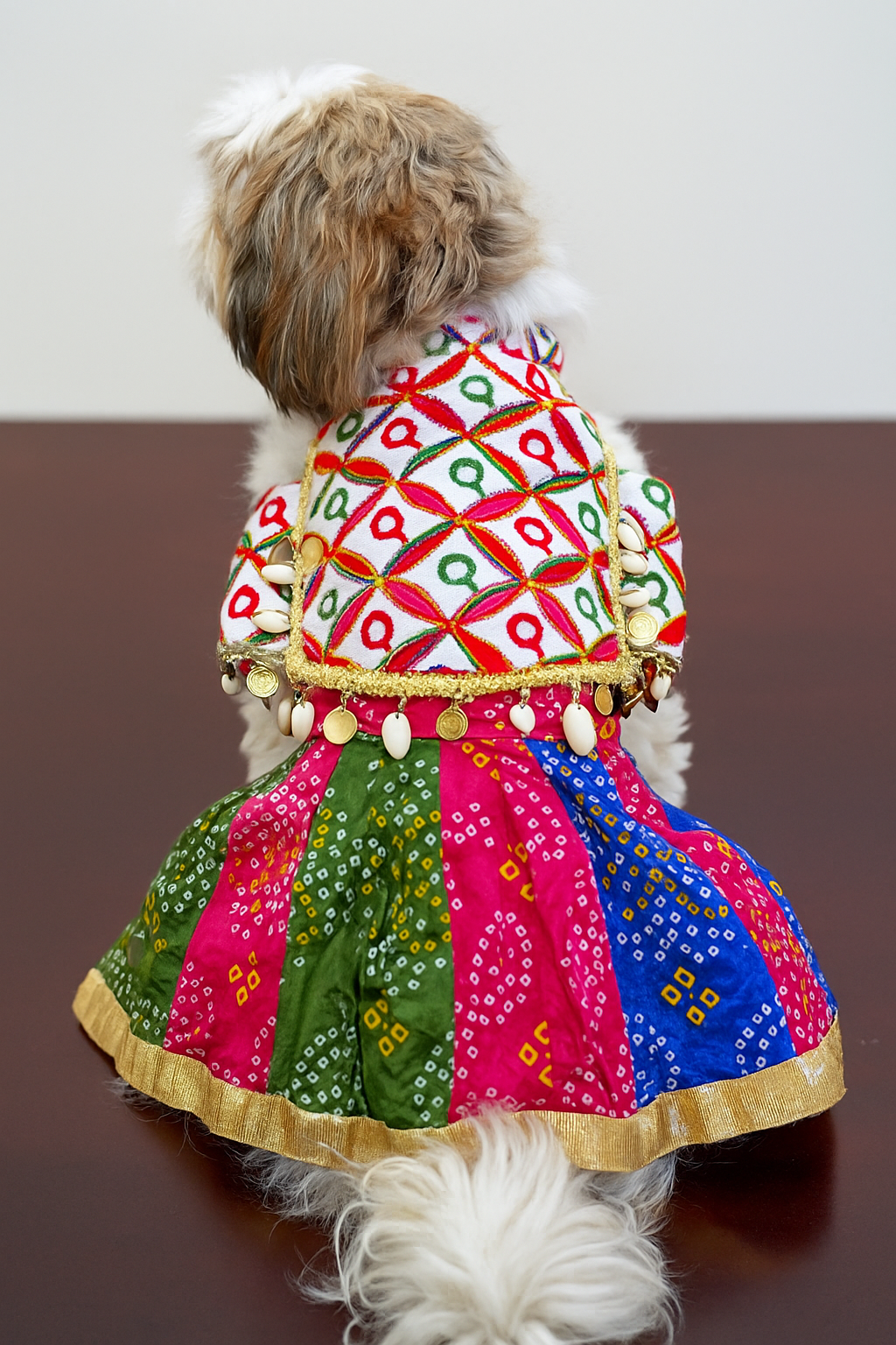 Bandhani chaniya choli