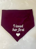 Purple I loved her first bandana
