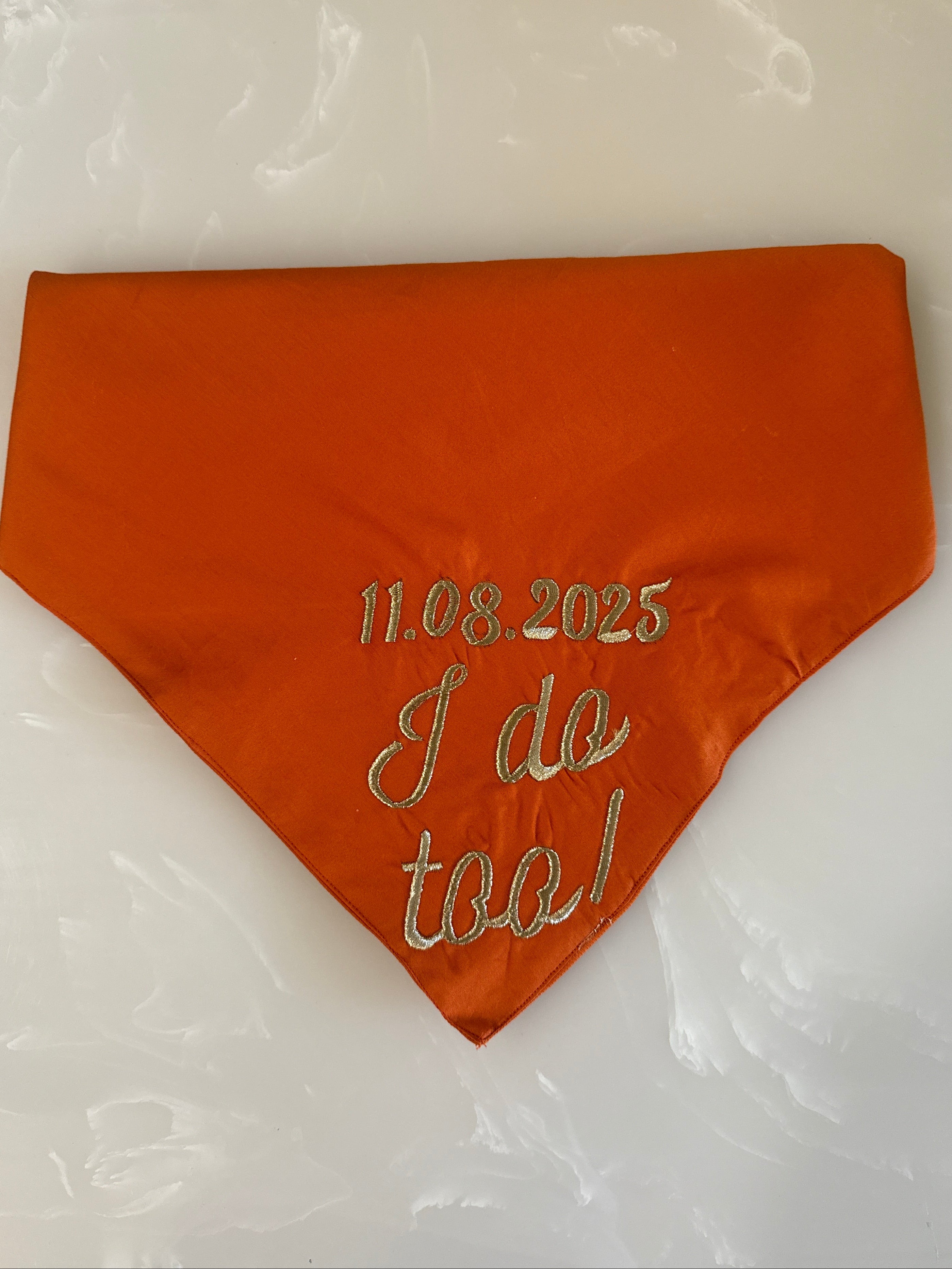 Orange I do too Bandana