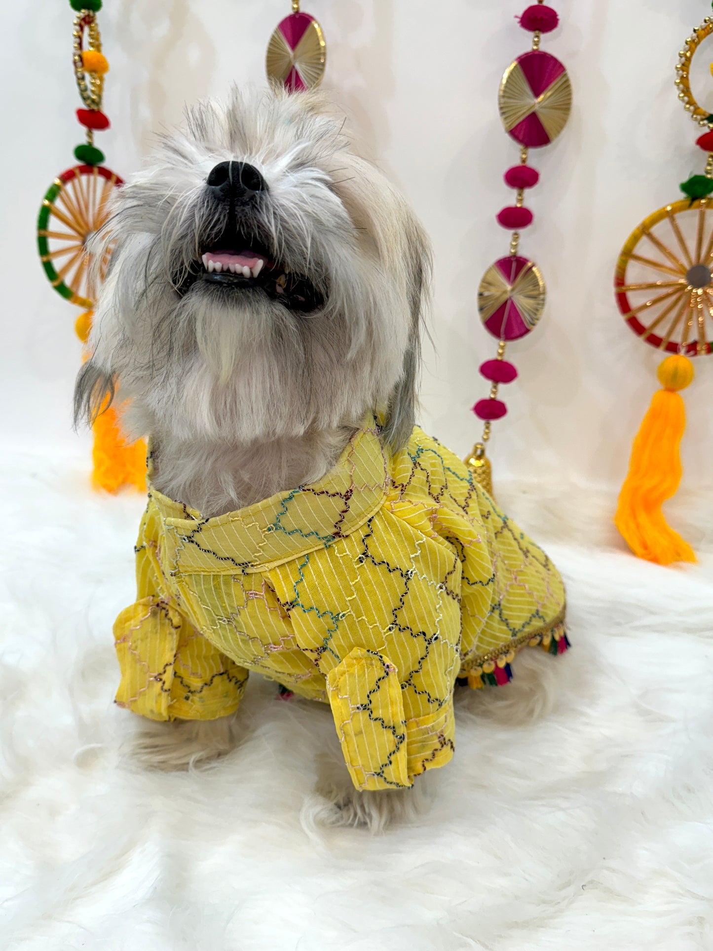 Light yellow kurta