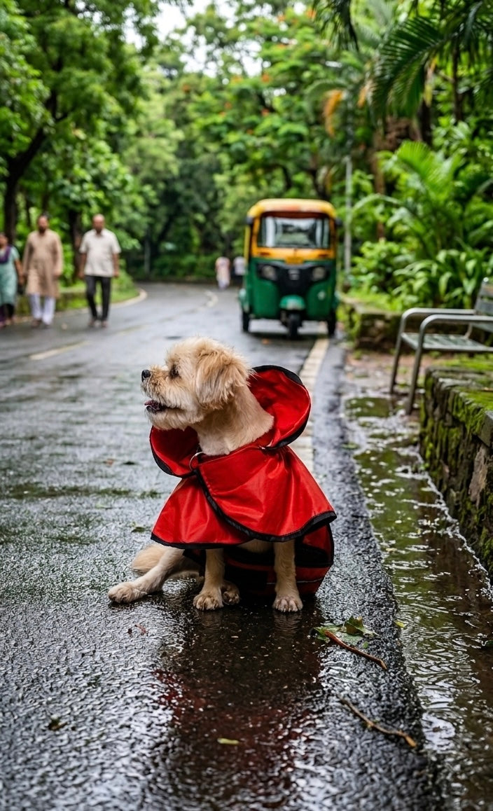 The Ribbon track raincoat