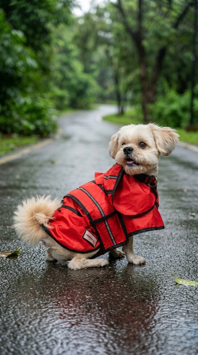 The Ribbon track raincoat