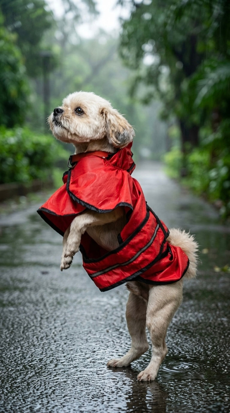 The Ribbon track raincoat