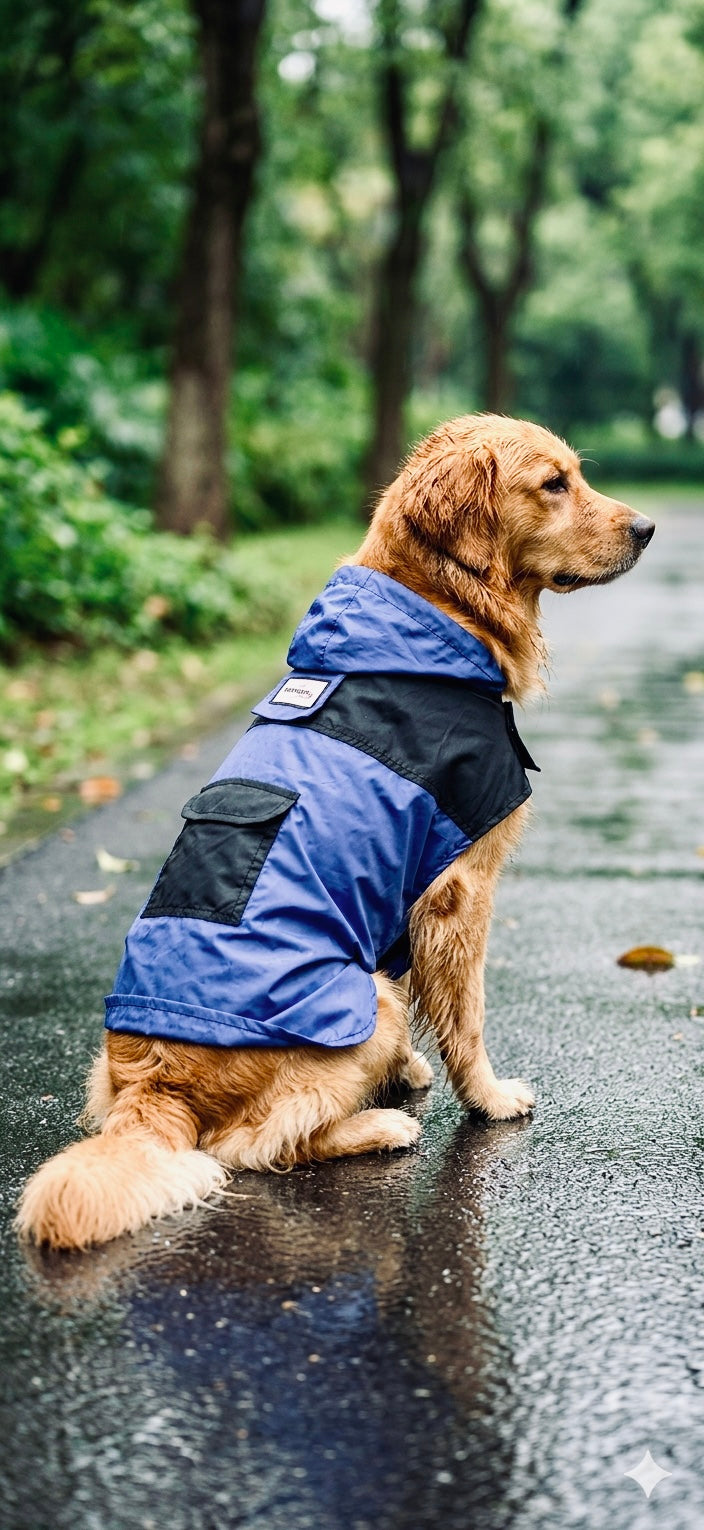 Blue Breeze raincoat