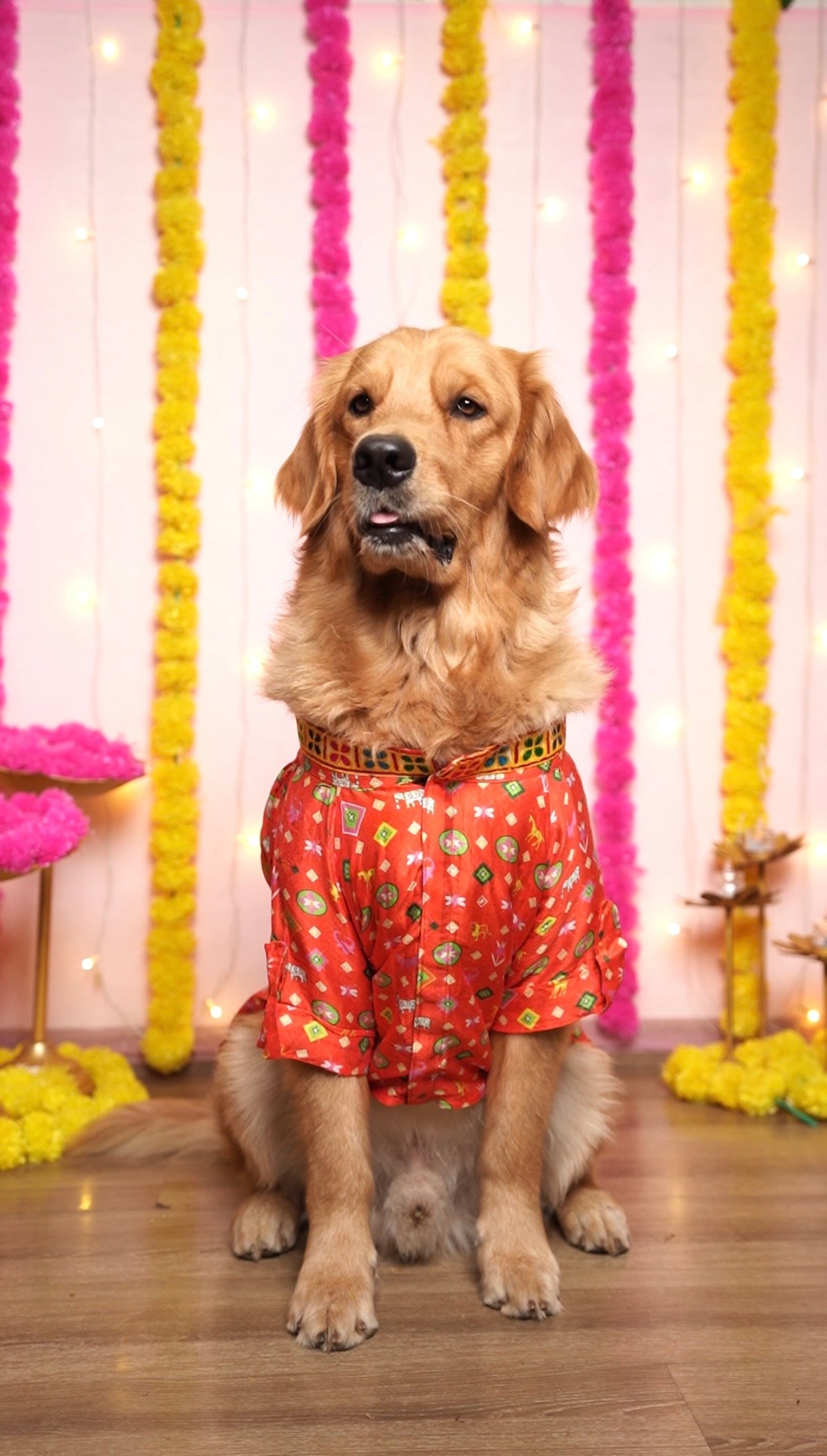 Gulabi Utsav Kurta
