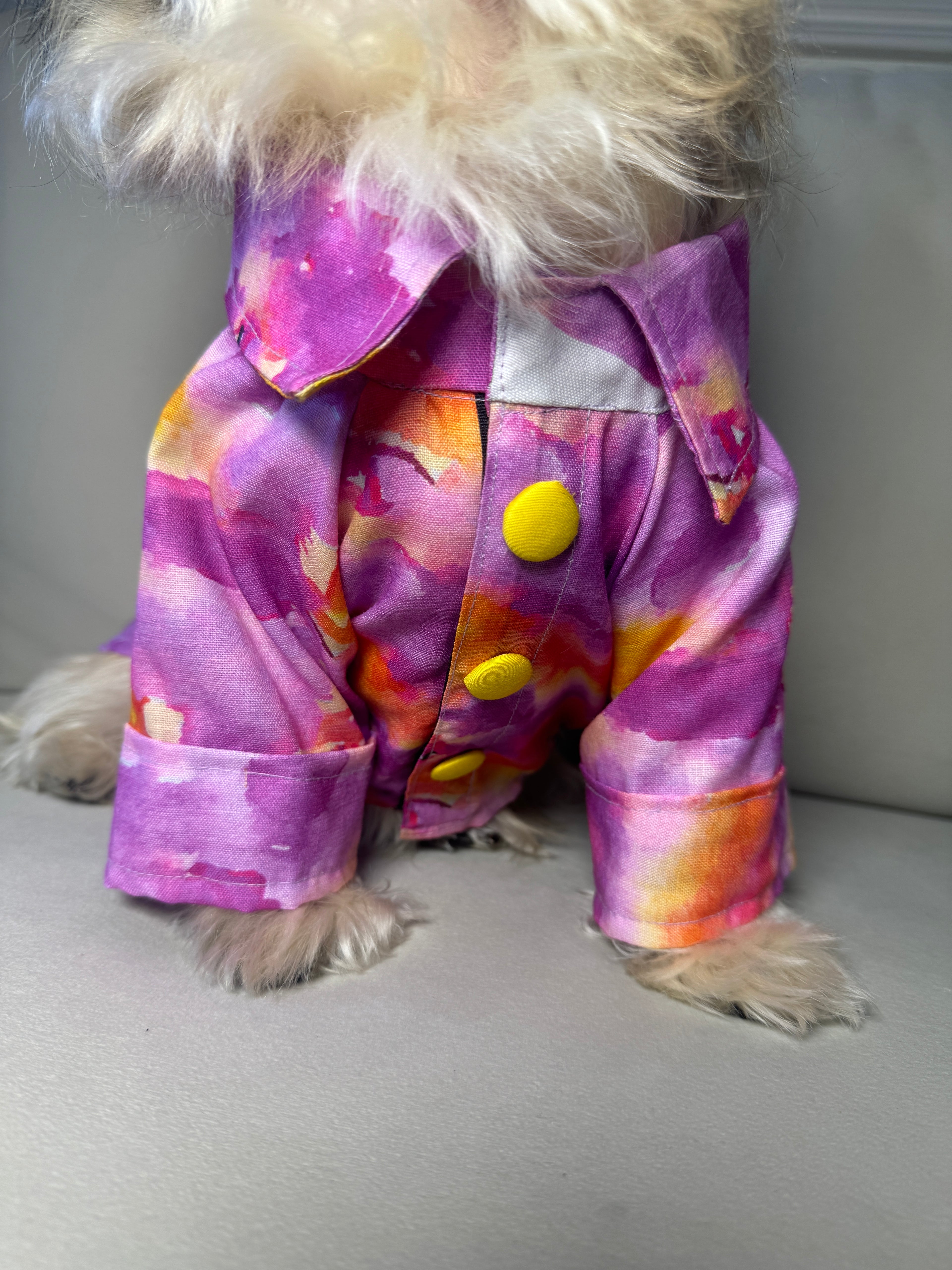 Pink colourful shirt