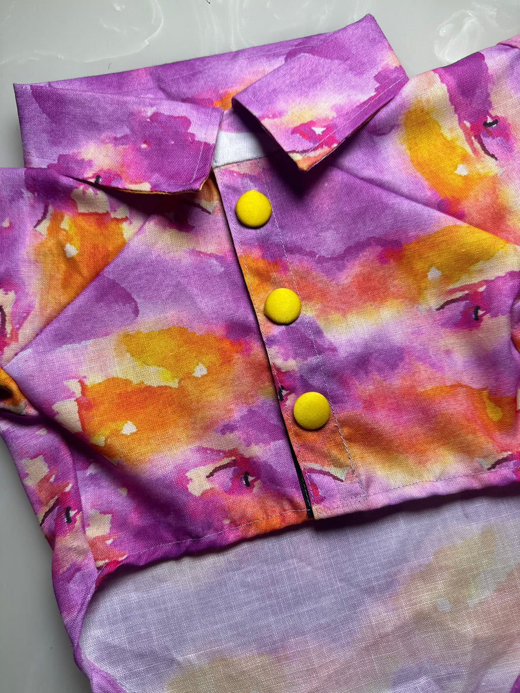 Pink colourful shirt