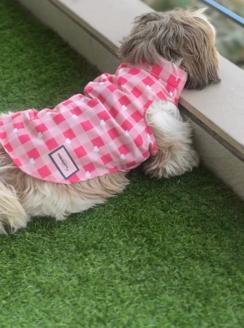 Pink hearts Cutsleeves Shirt