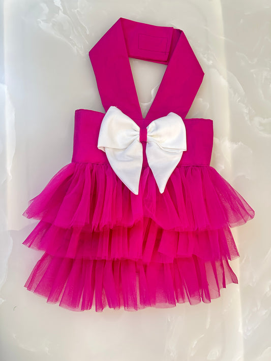 Hot pink tutu dress