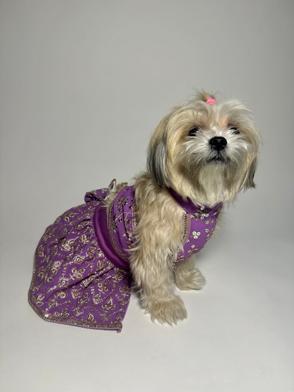 Lilac Gulnoor Lehenga